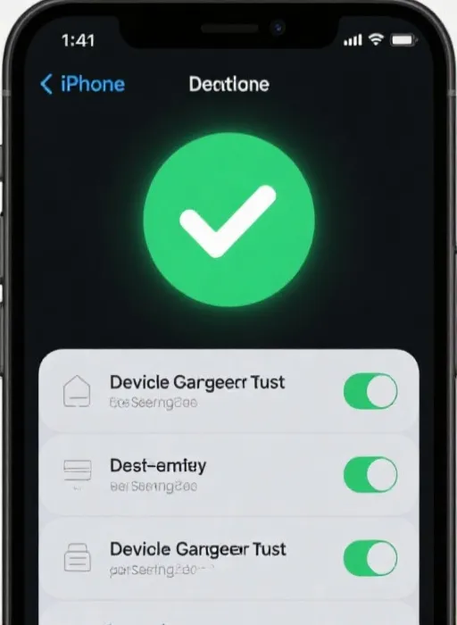 iOS Trust Settings Guide